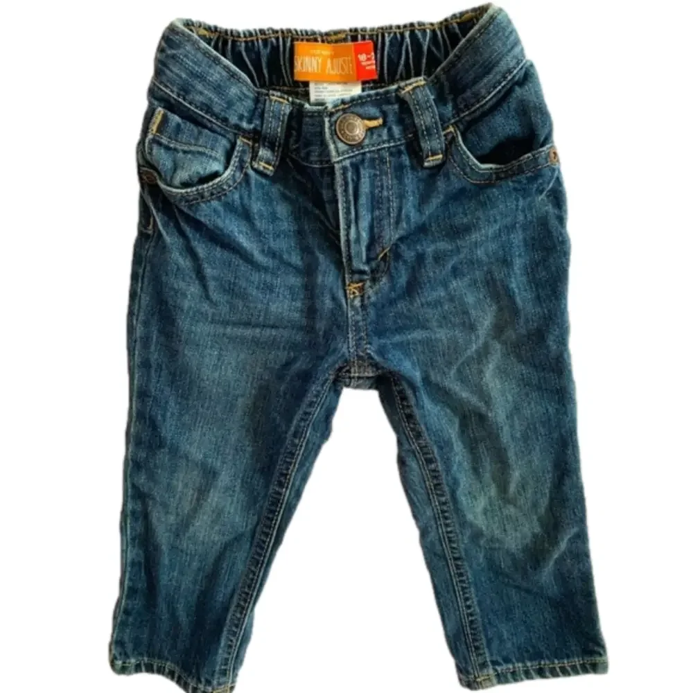 Old Navy Skinny Ajuste Blue Denim Jeans Size 18-24mos